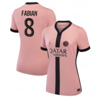 Camisa de time de futebol Paris Saint-Germain Fabian Ruiz #8 Replicas 3º Equipamento Feminina 2024-25 Manga Curta